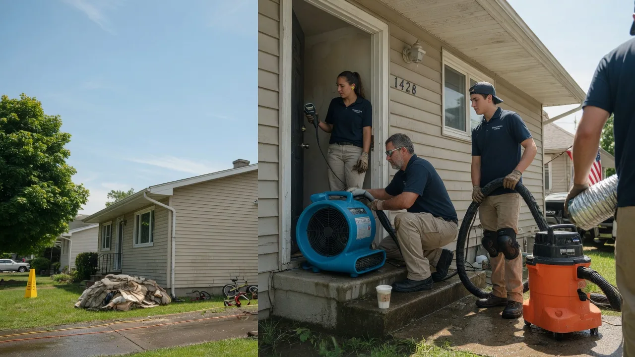 Water Damage Restoration in Riverton, KS near me